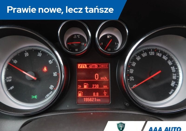 Opel Astra cena 26000 przebieg: 195616, rok produkcji 2014 z Szadek małe 172